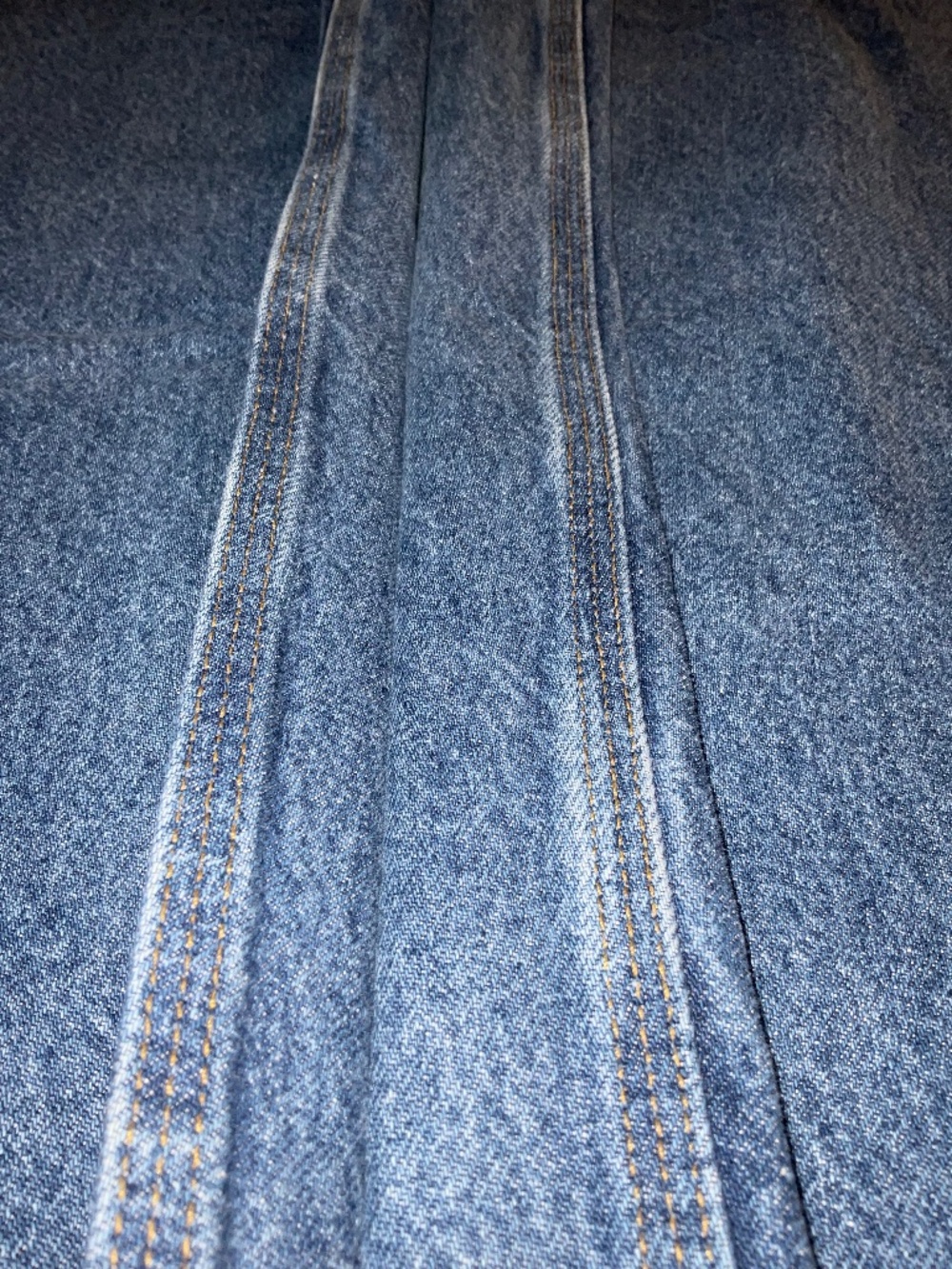 Vintage Carhartt-Double Front Denim Logger Jeans- B73-DST Dark Stone- (46x30) - Picture 10 of 16